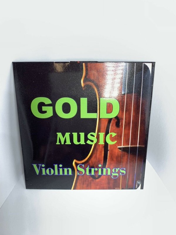 Violinen / Gold / Geigen / Saiten / 4er Satz / Keman / Tel / Beste Preis Beste Qualität